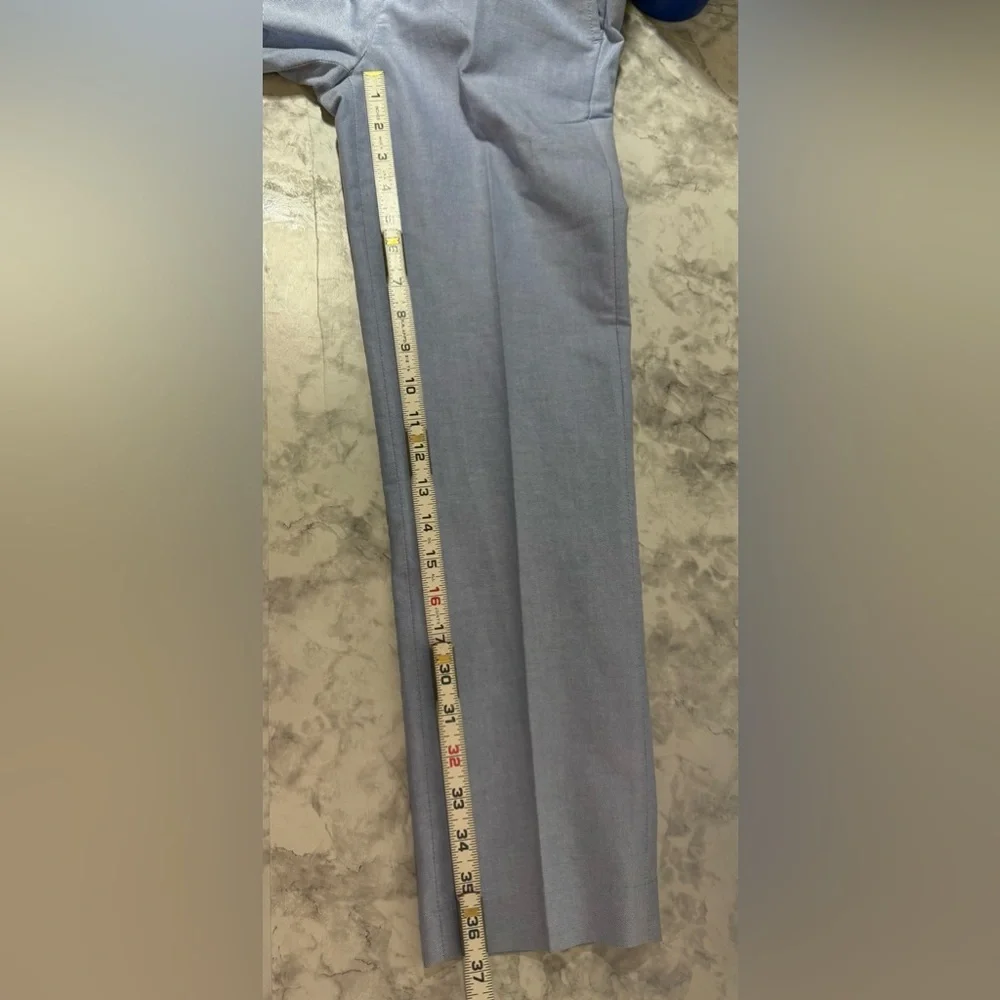 Tommy Hilfiger Boys Light Blue Oxford Dress Pants